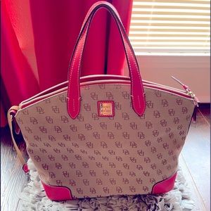 Dooney and Bourke Zip Satchel purse